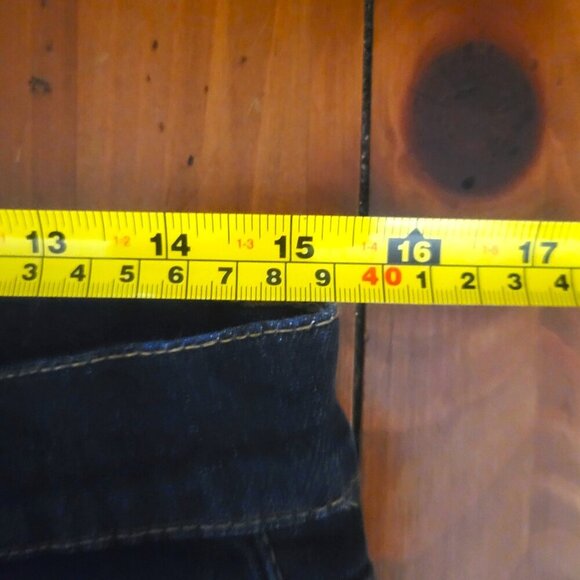 RSQ Seattle Skinny Taper Dark Wash Blue Jeans w/Contrast Stitching - Size 30x30 - Picture 9 of 12